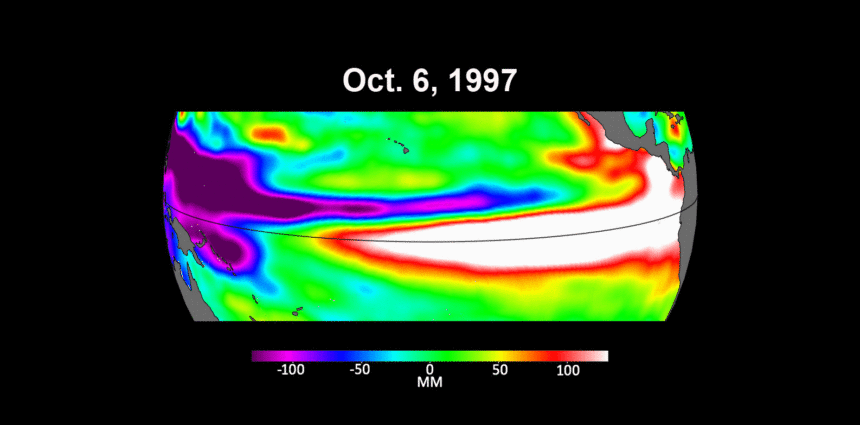 Sateliti Internacional i Oqeaneve ka monitoruar sesi “El Niño” po ndryshon!