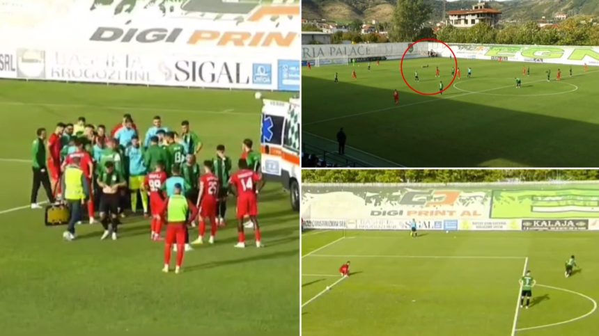 Ndërron jetë në fushë futbollisti i Egnatias