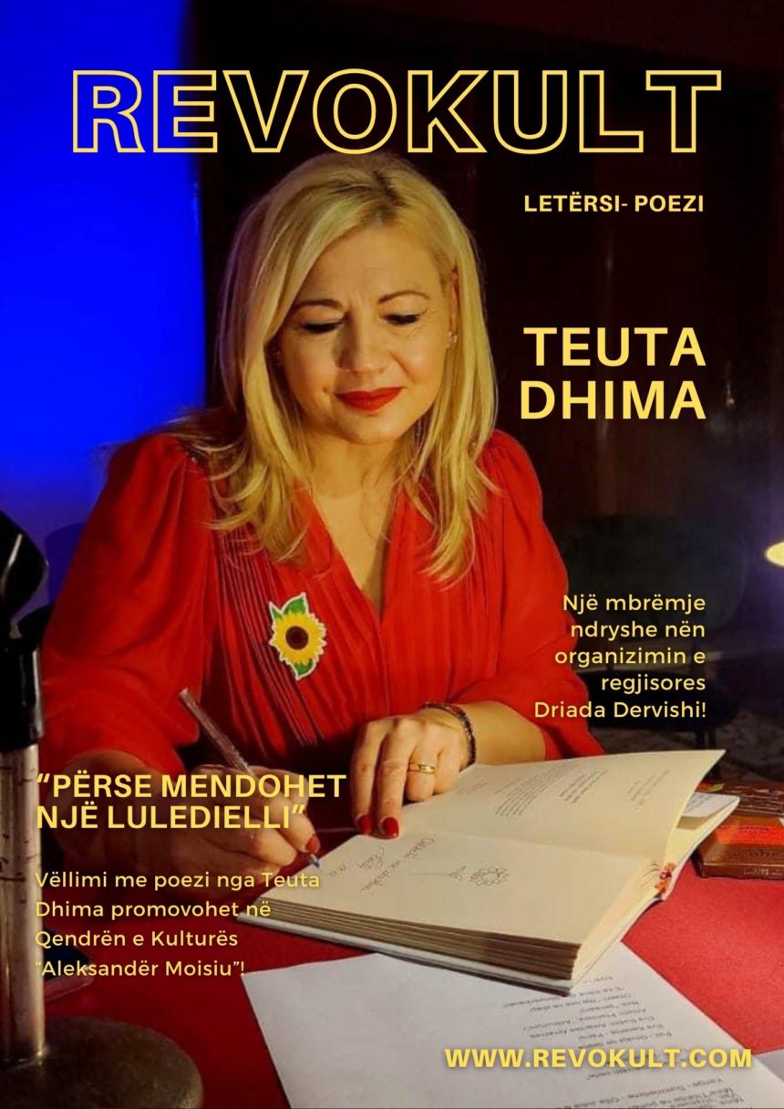 Një mbrëmje poetike për poezitë e shpirtit nga Teuta Dhima.