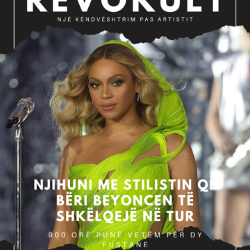 Stilisti pas veshjeve të Beyonce-s. 900 orë pune për dy fustane.