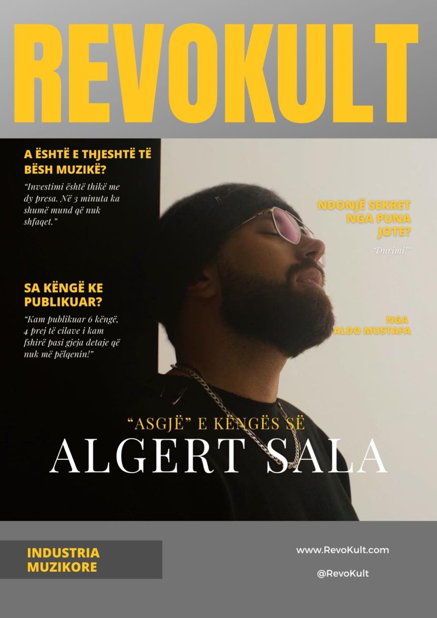 Algert Sala publikon këngën e re. Intervista ekskluzive me këngëtarin.