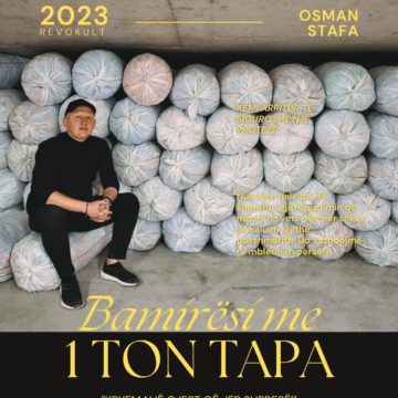 1 ton tapa! Gazetari Osman Stafa: “Kryem një gjest që jep shpresë!”