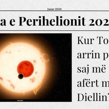 Dita e Perihelionit 2024: Kur Toka arrin pikën e saj më të afërt me Diellin