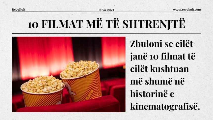 Sa kushtuan 10 filmat më të shtrenjtë në histori?!