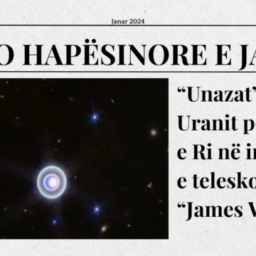 Foto hapësinore e javës: “Unazat” e Uranit për Vitin e Ri në imazhin e teleskopit “James Webb”