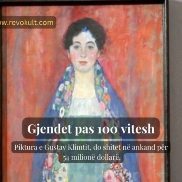 Gjendet pas 100 vitesh piktura e Gustav Klimtit, do shitet në ankand për 54 milionë dollarë