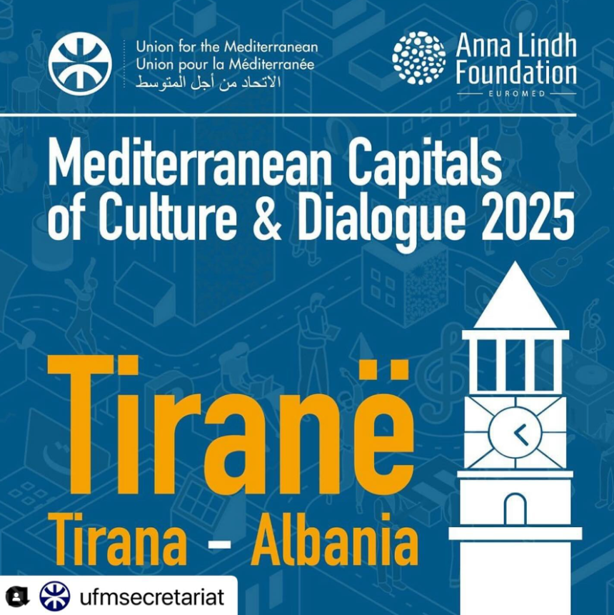 Tirana shpallet Kryeqyteti Mesdhetar i Kulturës dhe Dialogut 2025