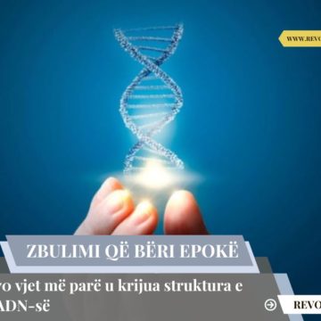 Zbulimi që bëri epokë, 70 vjet më parë u krijua struktura e ADN-së