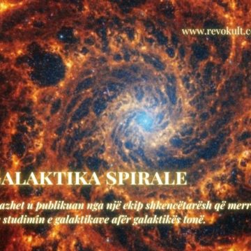 Imazhe mahnitëse të galaktikave spirale