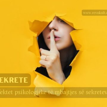 Efektet psikologjike të mbajtjes së sekreteve