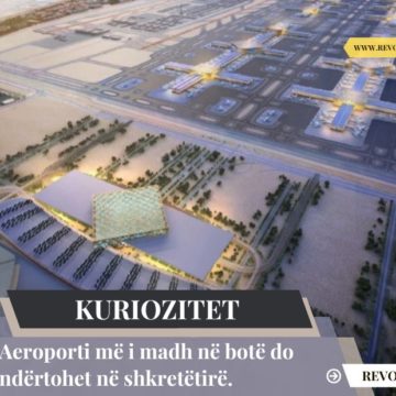 Aeroporti më i madh në botë do ndërtohet në shkretëtirë