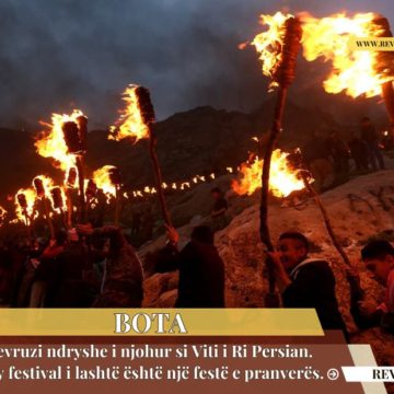 Nevruzi ndryshe i njohur si Viti i Ri Persian. Ky festival i lashtë është një festë e pranverës.