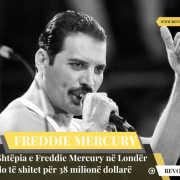 Shtëpia e Freddie Mercury në Londër do të shitet për 38 milionë dollarë