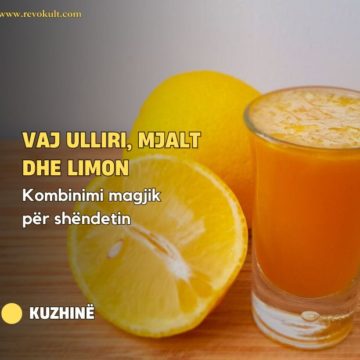 Vaj ulliri, mjalt dhe limon, kombinimi magjik për shëndetin