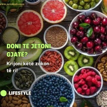 Doni të jetoni gjatë? Krijoni këtë zakon të ri!