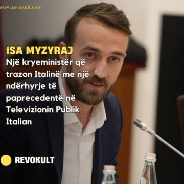 Isa Myzyraj: Një kryeministër që trazon Italinë me një ndërhyrje të paprecedentë në Televizionin Publik Italian