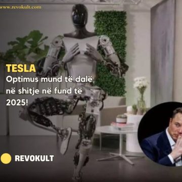 Tesla: Optimus mund të dalë në shitje në fund të 2025!