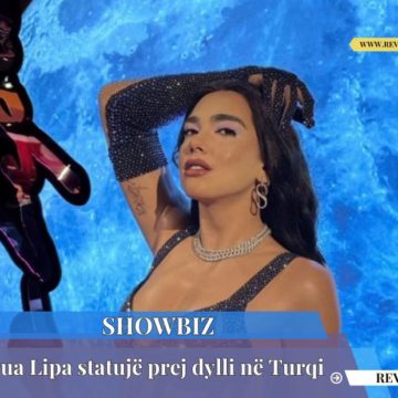 Dua Lipa statujë prej dylli në Turqi