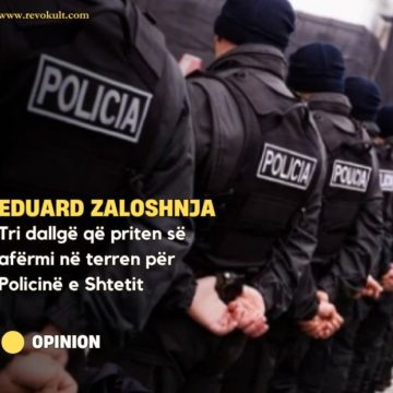Eduard Zaloshnja: Tri dallgë që priten së afërmi në terren për Policinë e Shtetit