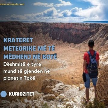 Kraterët meteorik më të mëdhenj në botë