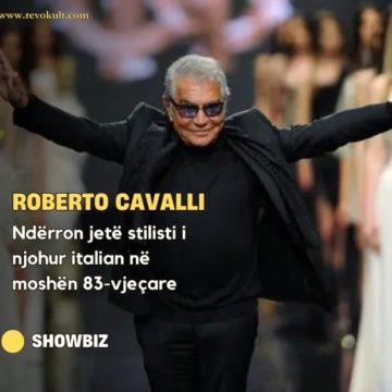 Ndërron jetë stilisti i njohur italian Roberto Cavalli