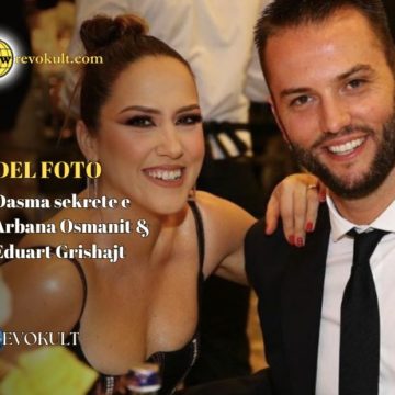 Del foto nga dasma sekrete e Arbana Osmanit & Eduart Grishajt. Ja si dukeshin çifti!