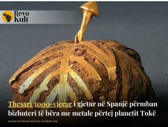 Thesari 3000-vjeçar i gjetur në Spanjë përmban bizhuteri të bëra me metale përtej planetit Tokë