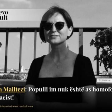 Alba Malltezi: Populli im nuk është as homofob, as racist!