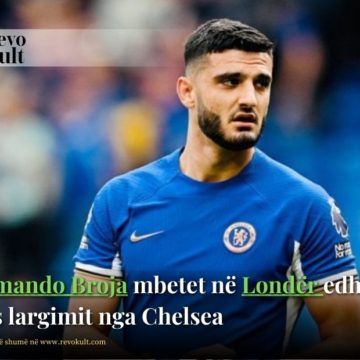 Armando Broja mbetet në Londër edhe pas largimit nga Chelsea