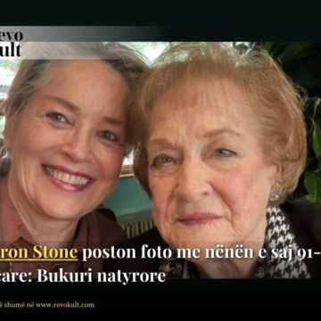 Sharon Stone poston foto me nënën e saj 91-vjeçare: Bukuri natyrore