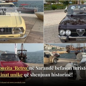 Ekspozita ‘Retro’ në Sarandë befason turistët! Makinat unike që shenjuan historinë!