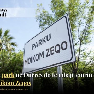 Një park në Durrës do të mbajë emrin e Moikom Zeqos