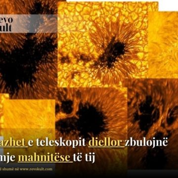 Imazhet e teleskopit diellor zbulojnë pamje mahnitëse të tij