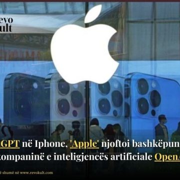 ChatGPT në Iphone, ‘Apple’ njoftoi bashkëpunimin me kompaninë e inteligjencës artificiale OpenAI