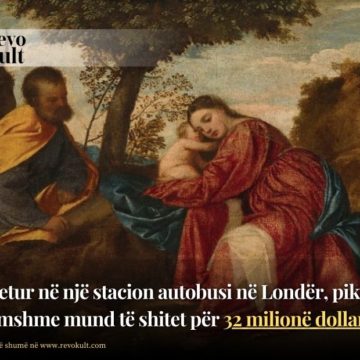 E gjetur në një stacion autobusi në Londër, piktura e famshme mund të shitet për 32 milionë dollarë