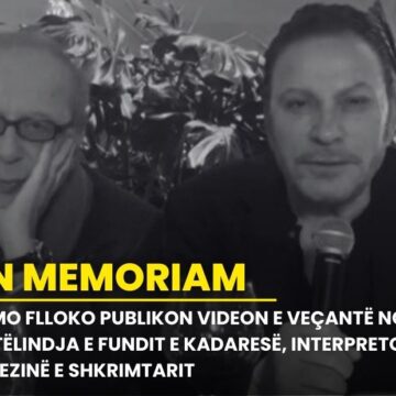 Timo Flloko publikon videon e veçantë nga ditëlindja e fundit e Kadaresë, interpreton poezinë e shkrimtarit