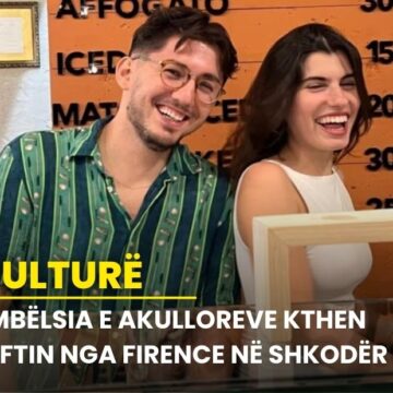 Ëmbëlsia e akulloreve kthen çiftin nga Firence në Shkodër