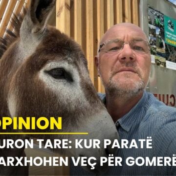 Auron Tare: Kur paratë harxhohen veç për gomerët