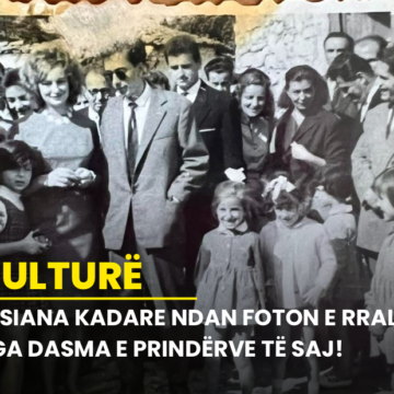 Besiana Kadare ndan foton e rrallë nga dasma e prindërve të saj!