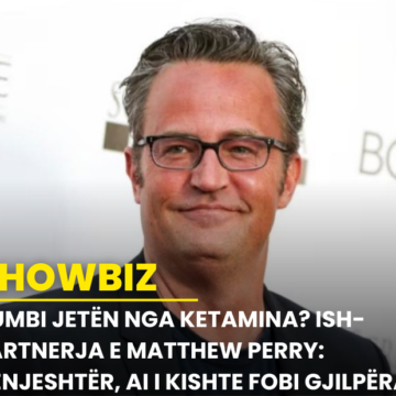 Humbi jetën nga ketamina? Ish-partnerja e Matthew Perry: Gënjeshtër, ai i kishte fobi gjilpërat