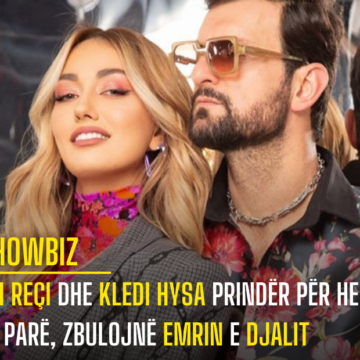 Evi Reçi dhe Kledi Hysa prindër për herë të parë, zbulojnë emrin e djalit