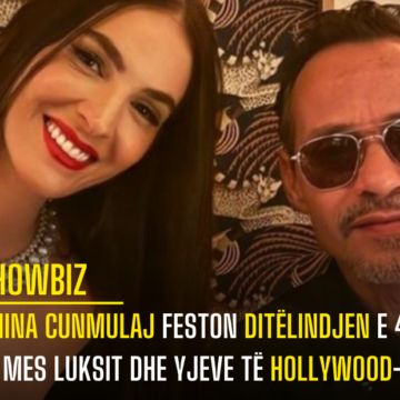 Emina Cunmulaj feston ditëlindjen e 40-të mes luksit dhe yjeve të Hollywood-it