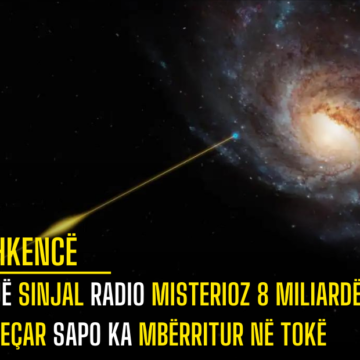 Një sinjal radio misterioz 8 miliardë vjeçar sapo ka mbërritur në Tokë