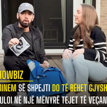 Eminem së shpejti do të bëhet gjysh, e zbuloi në një mënyrë tejet të veçantë