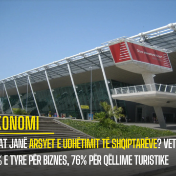 Cilat janë arsyet e udhëtimit të shqiptarëve? Vetëm 10% e tyre për biznes, 76% për qëllime turistike