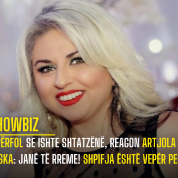 U përfol se ishte shtatzënë, reagon Artjola Toska: Janë të rreme! Shpifja është vepër penale