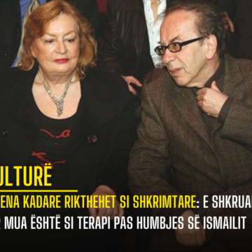 Helena Kadare rikthehet si shkrimtare: E shkruara për mua është si terapi pas humbjes së Ismailit