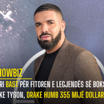 Vuri bast për fitoren e legjendës së boksit Mike Tyson, Drake humb 355 mijë dollarë