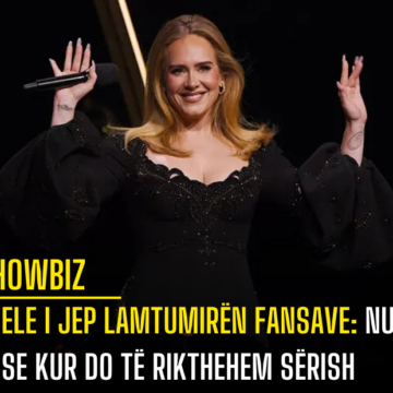 Adele i jep lamtumirën fansave: Nuk e di se kur do të rikthehem sërish