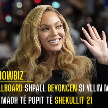 Billboard shpall Beyoncen si yllin më të madh të popit të shekullit 21